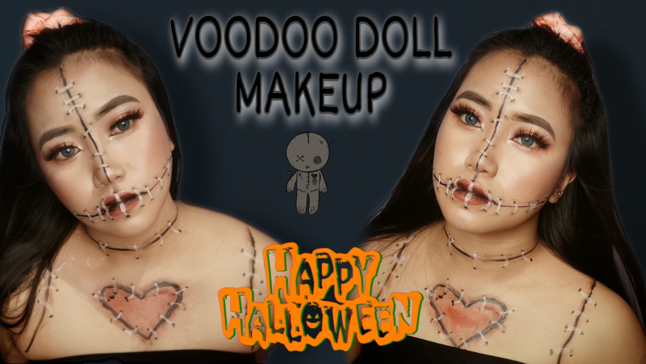 Makeup Halloween - Boneca Voodoo 